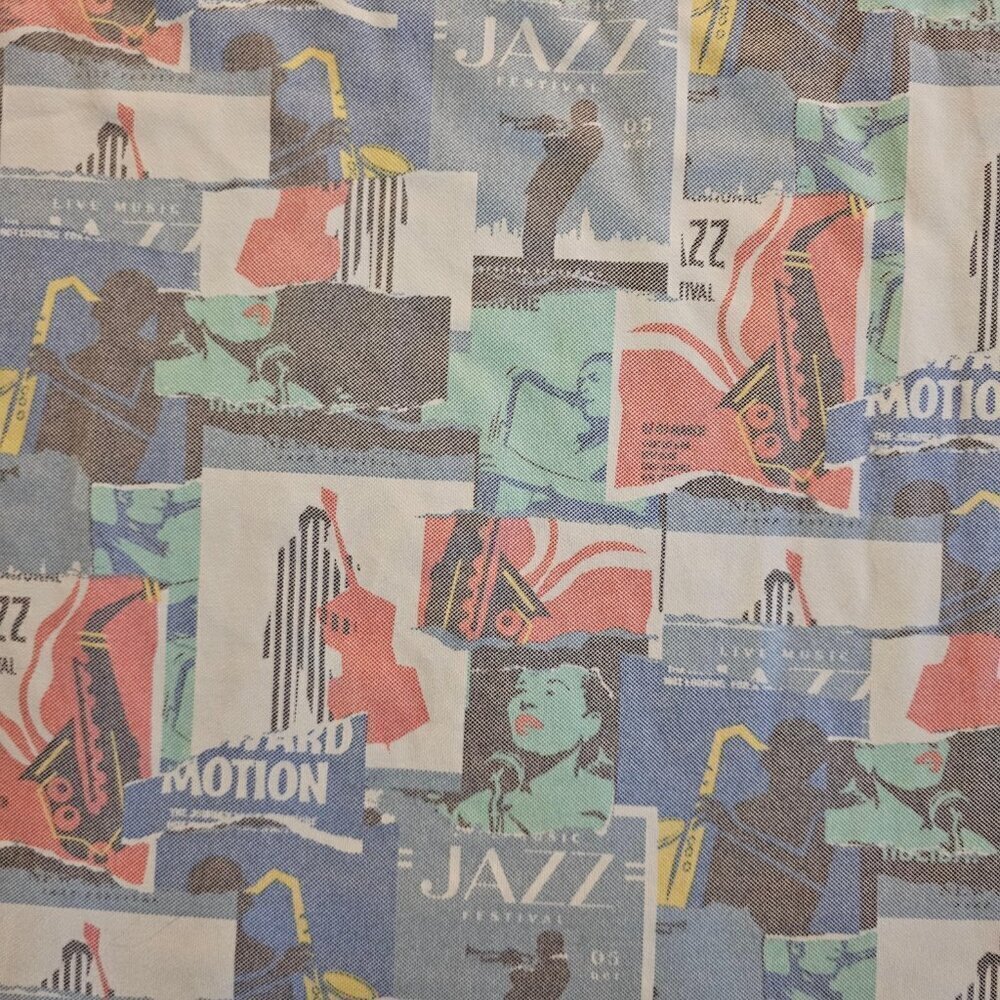 NWT Peter Millar Men'S Crown Crafted Jazz Print Musical Polo Shirt Size XL - Picture 4 of 8